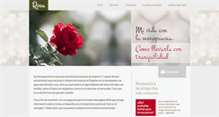 Desktop Screenshot of miqueridamenopausia.com